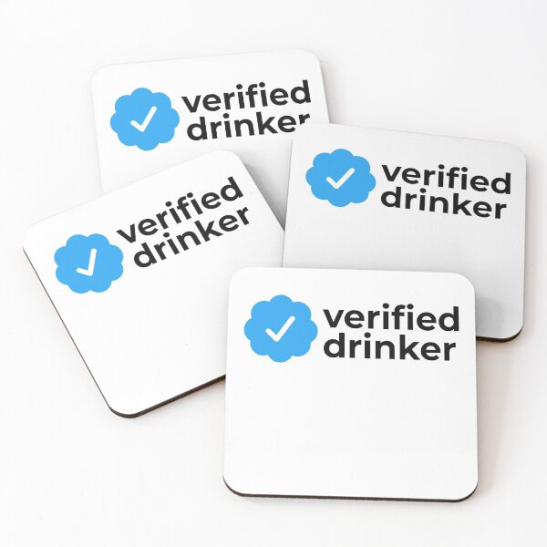 Item preview, Verified drinker designed and sold by EnjoyMyTees.