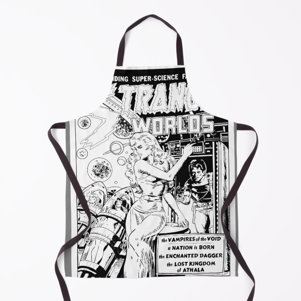 Item preview, Strange Worlds No 4 b&w line art designed and sold by Steve Parknsons.
