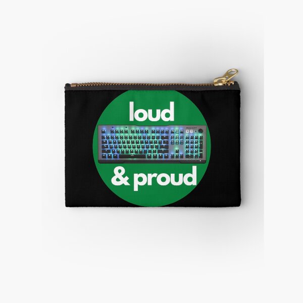 Item preview, Loud & Proud- Mechanical Keyboards for Gaming and Coding designed and sold by UnleyDesign.