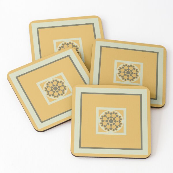 Item preview, Classic Circle and Square Ornament Pattern 01 designed and sold by vortexatelier.