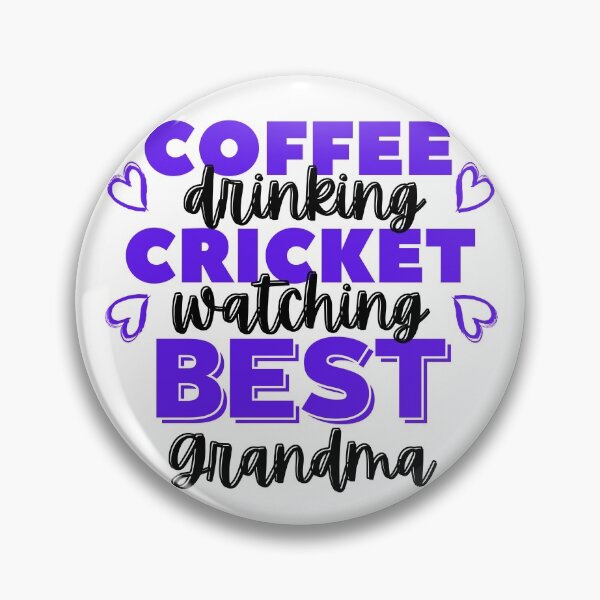 Item preview, Coffee drinking. Cricket watching. Best grandma designed and sold by TheGreenGoat.