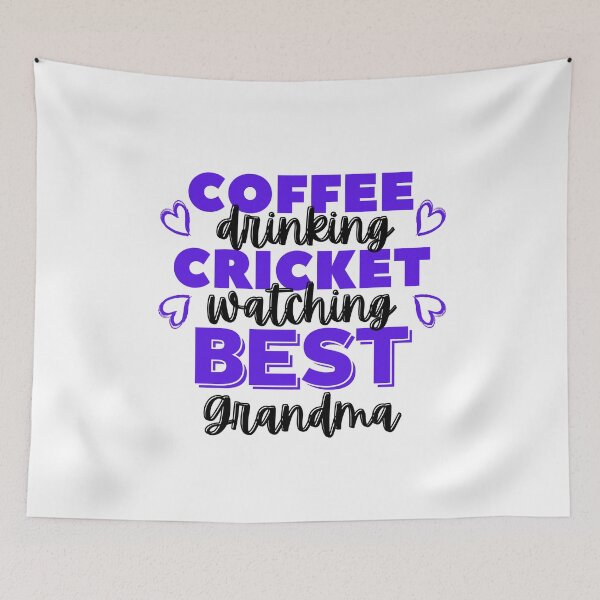 Item preview, Coffee drinking. Cricket watching. Best grandma designed and sold by TheGreenGoat.