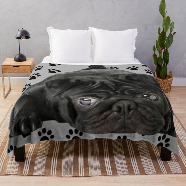 Pugs Throw Blankets for Sale Redbubble