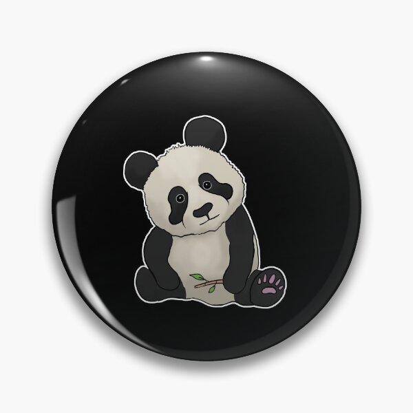 Item preview, Cute Panda hand drawn sad face bamboo designed and sold by Mesyo.