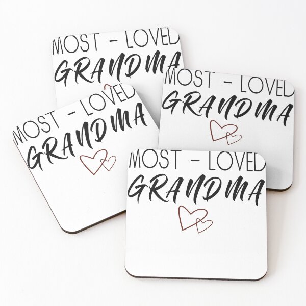 Item preview, Copy of Most-Loved Grandma Shirt Hearts Cute Mothers Day Gifts Pullover Hoodie designed and sold by FunnyDSN.