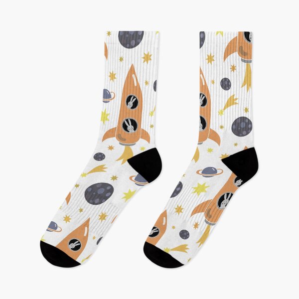 Item preview, Bunnies in space pattern designed and sold by Kate-shop.