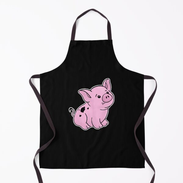 Item preview, Cute Piglet hand drawn with dirt on the back designed and sold by Mesyo.