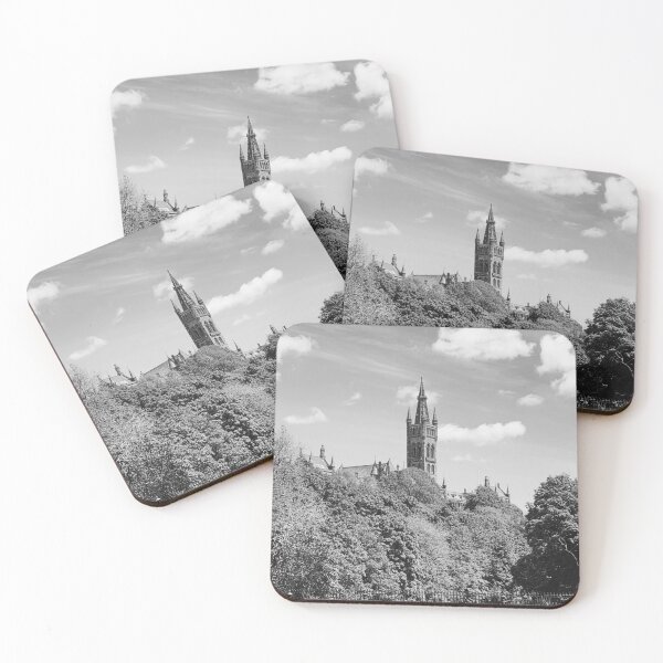 Item preview, The Park and the Uni (B&W) designed and sold by ElleElleDesigns.