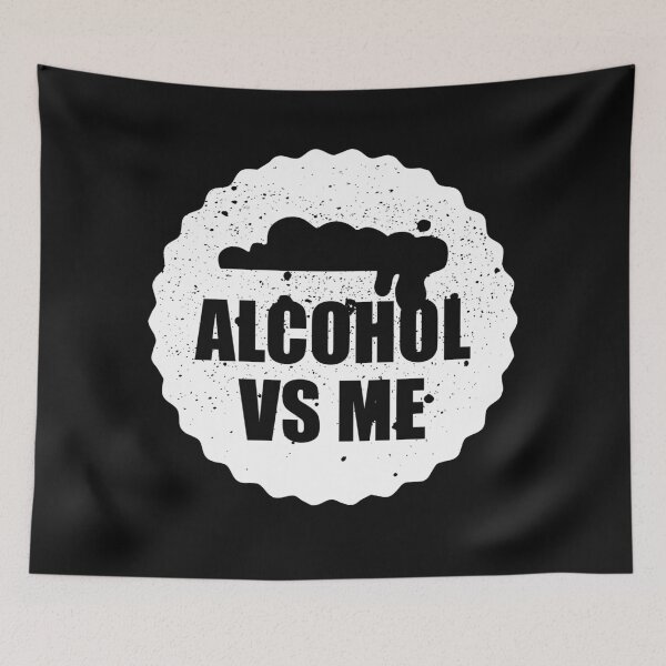 Item preview, Alcohal vs me -funny beer quotes designed and sold by shivani21061993.