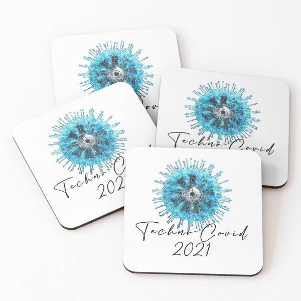 Item preview, TechnoCovid designed and sold by KAFDESIGN.