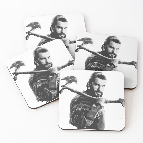 Item preview, Turgut0 ,  Kurulus Osman,Black and White designed and sold by minaasifr.