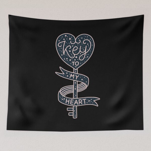 Item preview, Key To My Heart - Valentines Lockdown designed and sold by kickwear-com.