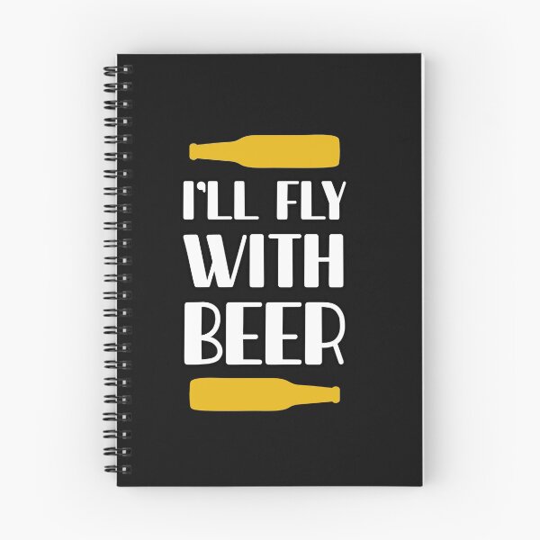 Item preview, I'll  Fly With Beer  -funny beer quotes designed and sold by shivani21061993.