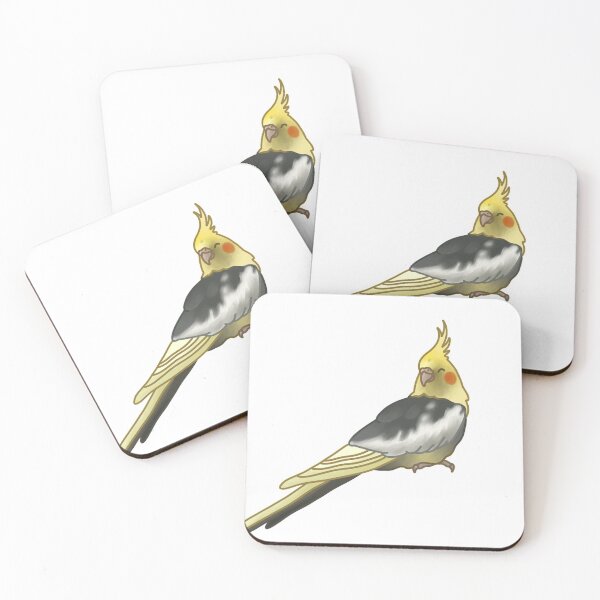Item preview, Pied Cockatiel designed and sold by AdoraBirdArt.