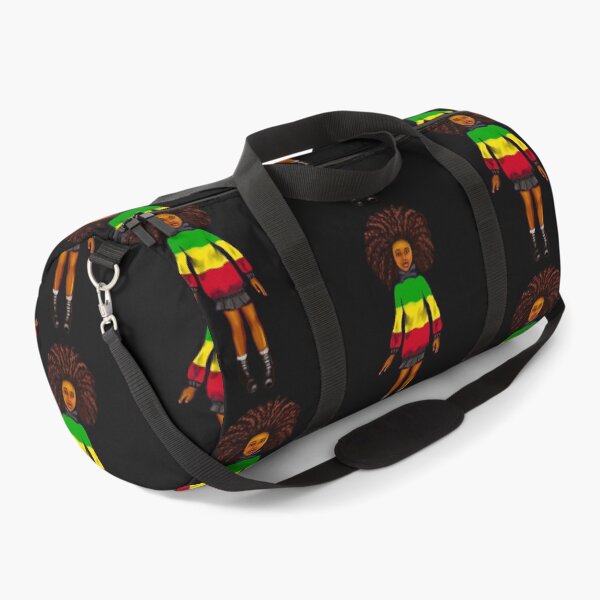 Item preview, Rasta Jamaica jumper - manga anime Jamaican girl with colours of Rastafarian flag in red, green and gold designed and sold by Artonmytee.