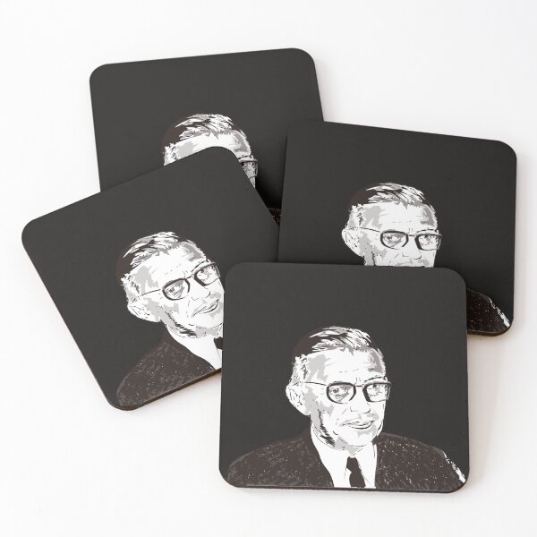 Item preview, Portrait of Sartre designed and sold by Emi Yañez.