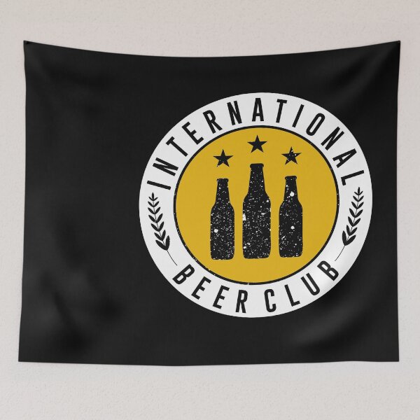 Item preview, International Beer Club -funny beer quotes designed and sold by shivani21061993.