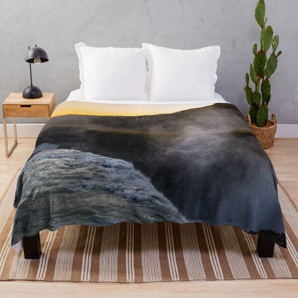 Item preview, Misty Gullfoss Iceland Waterfall designed and sold by Catherine Reading.