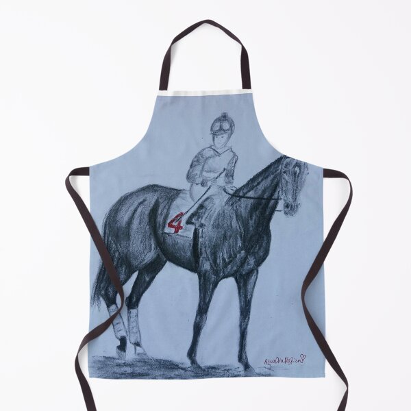 Item preview, Horse racing carbon portrait designed and sold by horseaddicted.
