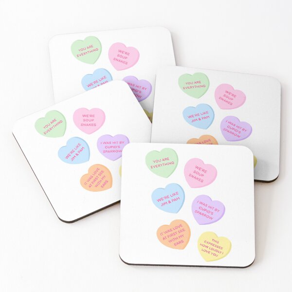 Item preview, The Office Candy Hearts designed and sold by cutermelon.