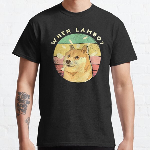 When Lambo Dogecoin Classic T-Shirt