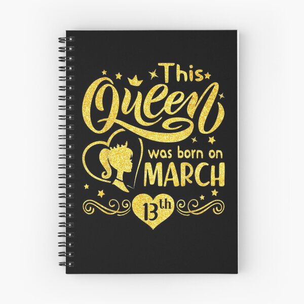 Item preview, This Queen Was Born On March 13th Birthday designed and sold by charissamo77.