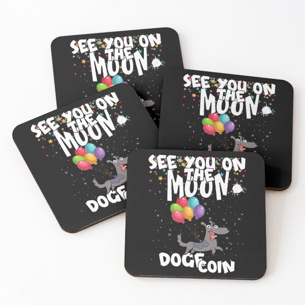 Item preview, See You On The Moon Dogecoin  designed and sold by GameNarongdech.
