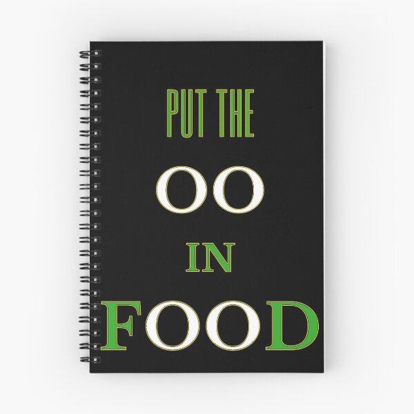 Item preview, PUT THE OO IN FOOD designed and sold by cbishopbailey.