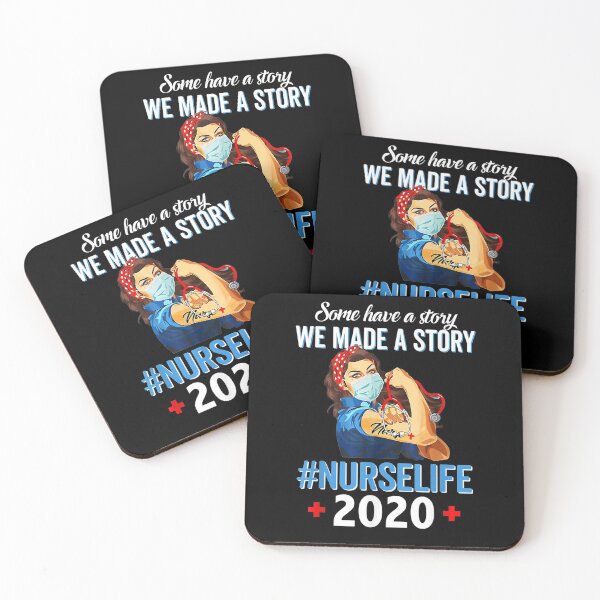 Item preview, Some Have A Story We Made History Nurselife 2020 Nurse Gifts designed and sold by charissamo77.