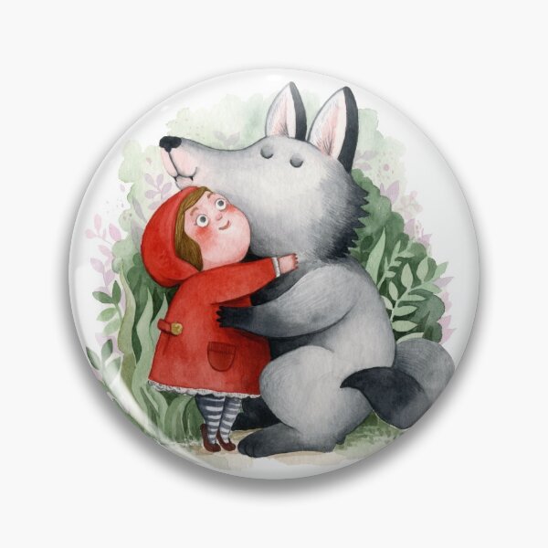 Item preview, Lil Red Riding Hood & Wolf designed and sold by Bicindolor.