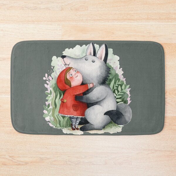 Item preview, Lil Red Riding Hood & Wolf designed and sold by Bicindolor.