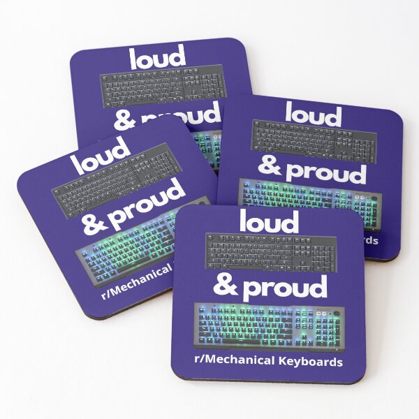 Item preview, Loud & Proud- r/Mechanical Keyboards designed and sold by UnleyDesign.