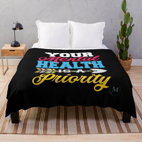 Item preview, Your mental health is a priority designed and sold by Motivational-m.