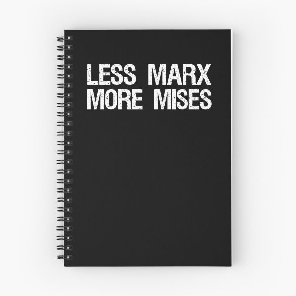 Item preview, Less Marx, More Mises - Libertarian Austrian Economics designed and sold by Styrman.