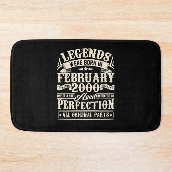 Item preview, Legends Were Born In February 2000 21st Birthday Gifts designed and sold by charissamo77.