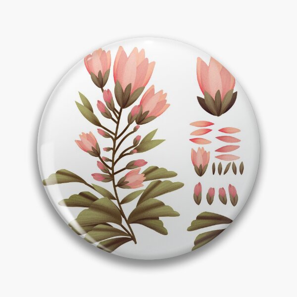 Item preview, Floral Layers Floral Arrangement Stickers Beautiful designed and sold by KLINESTORE.