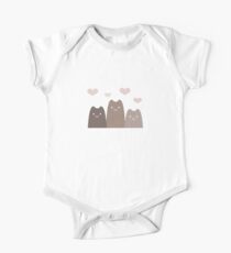 kittens One Piece - Short Sleeve