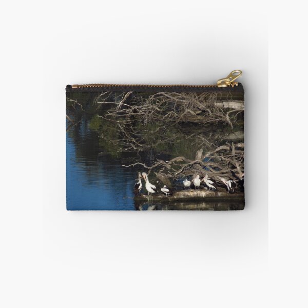 Item preview, Pelicans at Big Bend Murray River designed and sold by outbackjack.
