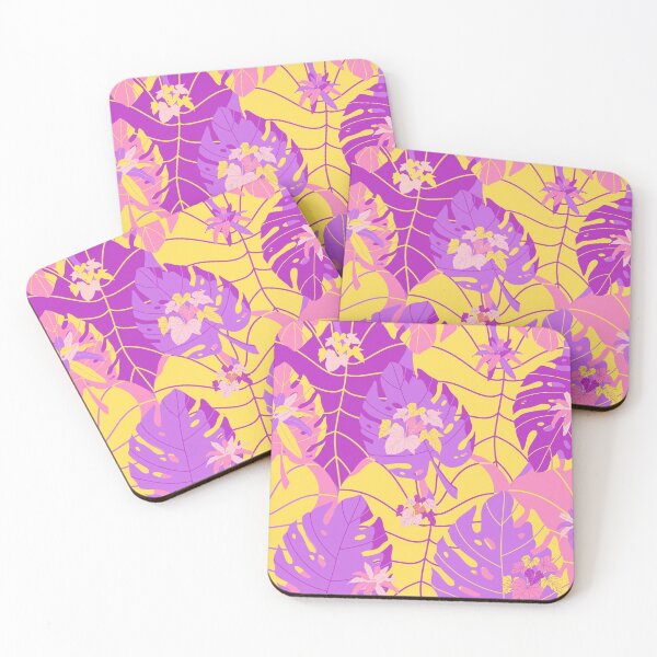 Item preview,  Colorful Leaves in Spring Season. Pink, Purple and Yellow Shades designed and sold by LamaraK.