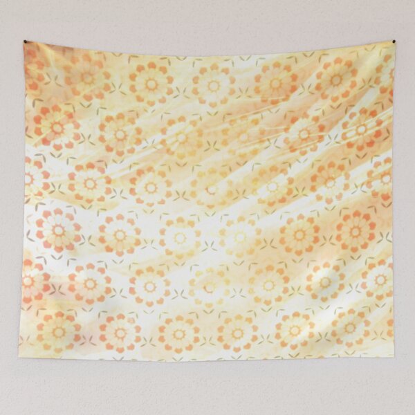 Item preview, Retro Sixties Yellow Starburst Design designed and sold by Billgreen54.