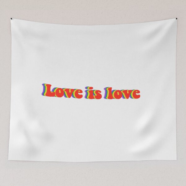 Item preview, Love is Love Aesthetic Quote designed and sold by PalomaImogen.
