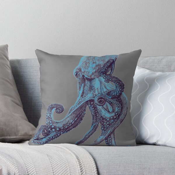 Item preview, Scribbled octopus, light and dark  designed and sold by Lucid--Raccoon.