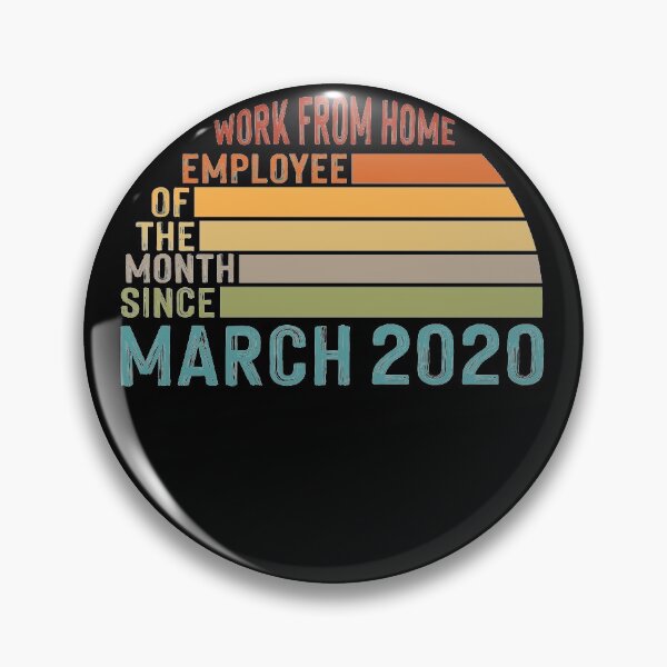 Item preview, Work From Home Employee of the Month - work designed and sold by NSTeeDesign.