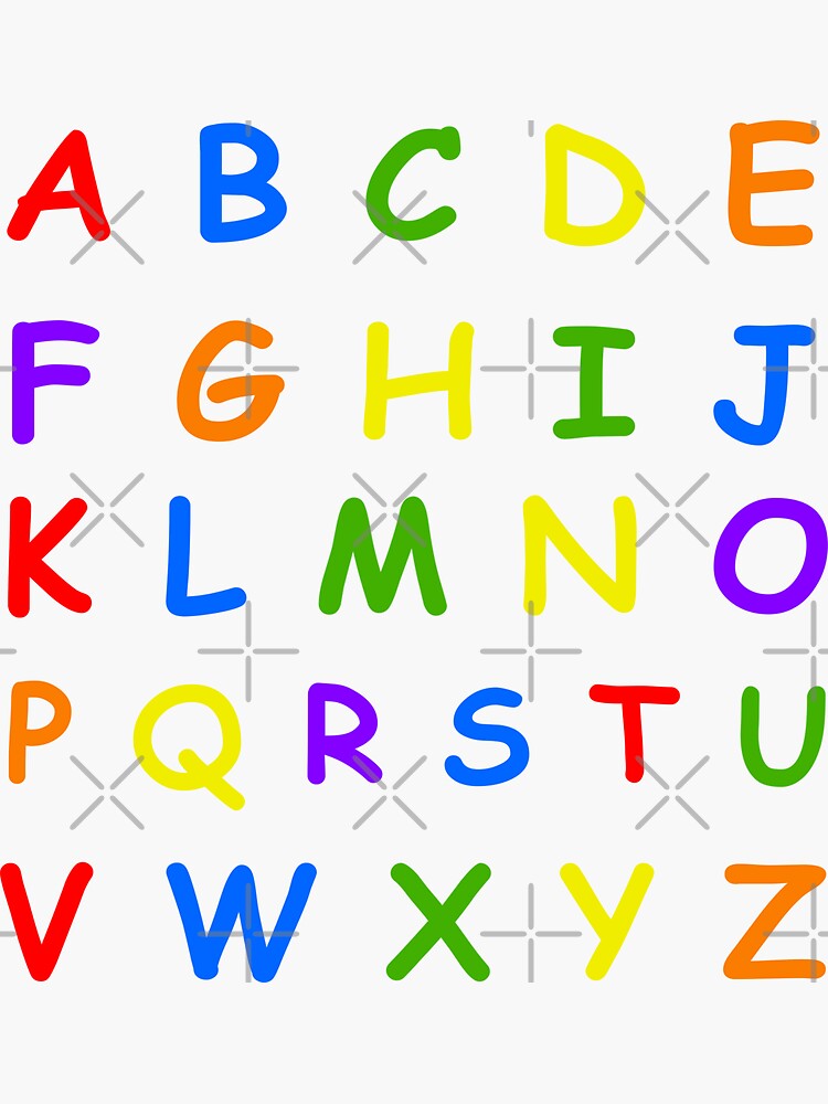 Gift Wrap 2 Sheets Metal Alphabet Stickers Uppercase Letter Lower