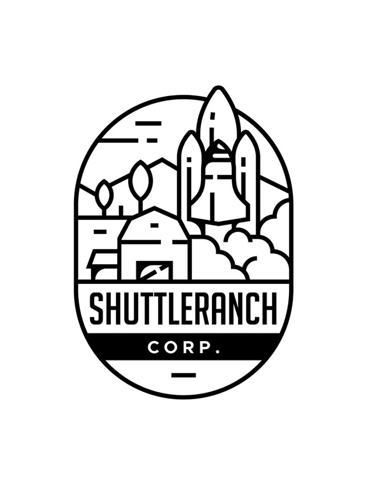 Thumbnail 4 of 4, iPhone Case, Space Shuttle Ranch - Extradapper designed and sold by extradapper.