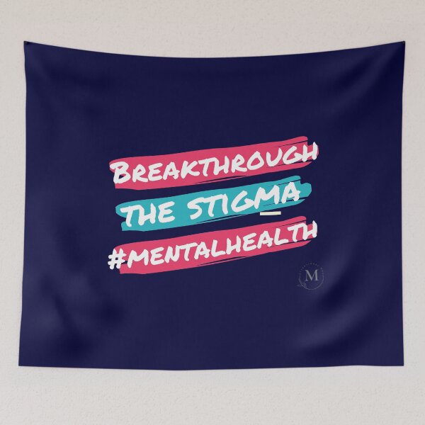 Item preview, Breakthrough The Stigma Mental Health Awareness  designed and sold by Motivational-m.