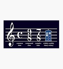 Dr Who Photographic Print