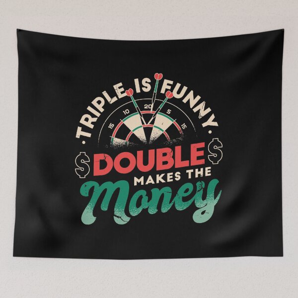 Item preview, Triple is funny, double makes the money designed and sold by BubbleMerchON.