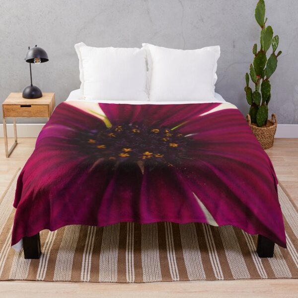 Item preview, Rich Purple Magenta Black Daisy Flower Petals designed and sold by hearthearts.