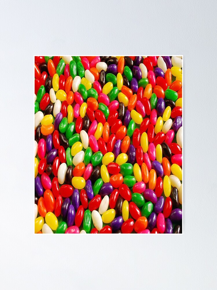 "Jelly Bean" Poster by wonderofu Redbubble